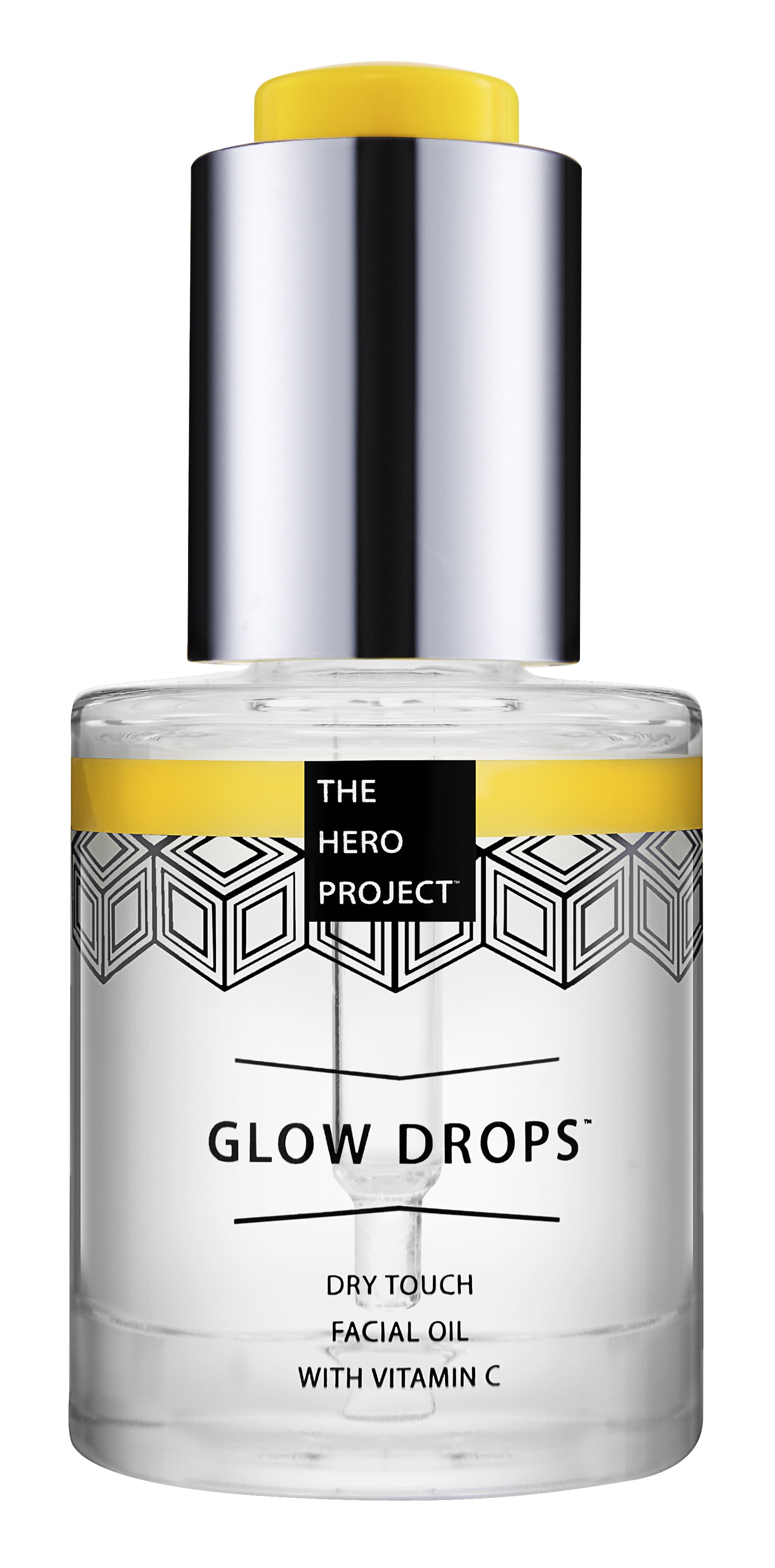 The Hero Project Glow Drops® Dry Touch Facial Oil + vitamin C 